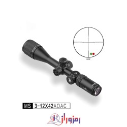 دوربین تفنگ دیسکاوری مدل MS 3-12*42AOAC